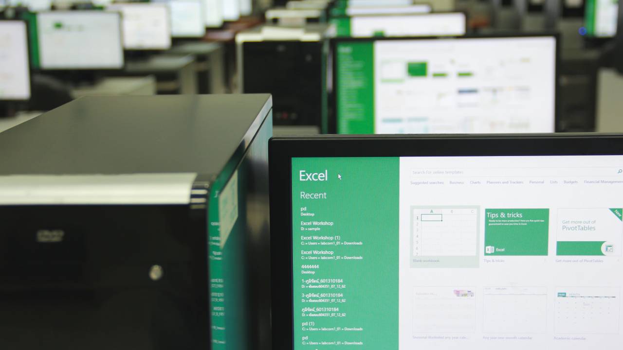 Computer con Excel