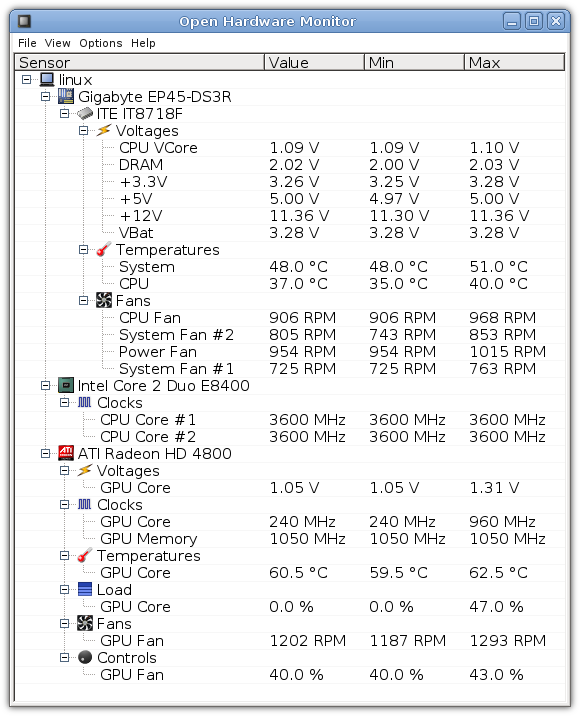 Open Hardware Monitor