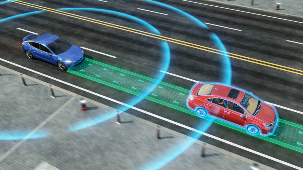 radar frontali della smart car