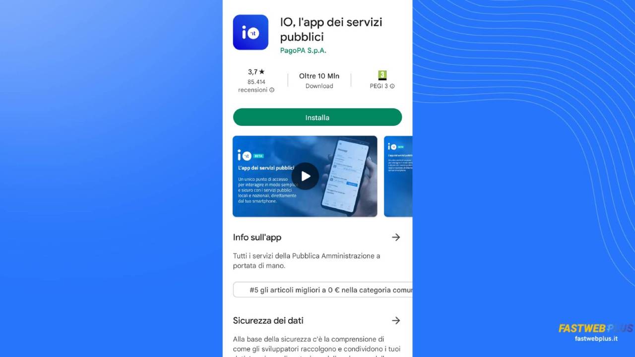 PagoPa applicazione