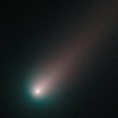 Il primo piano della cometa ISON fatta dall'Hubble