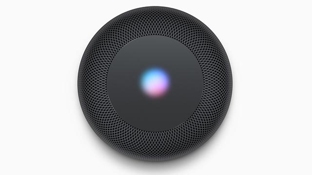 Superficie touch dell'Apple HomePod