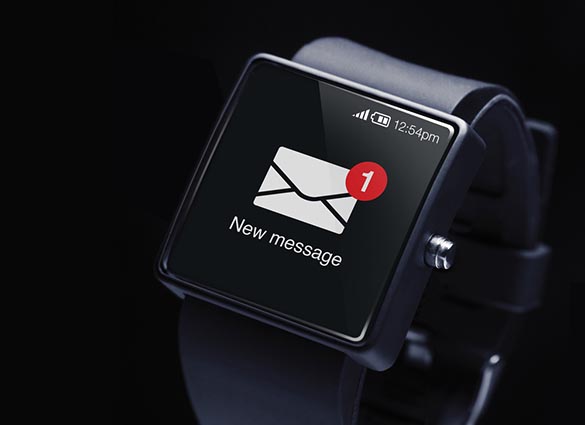 Notifiche su smartwatch