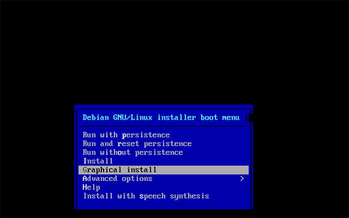 Graphical Install Raspbian OS