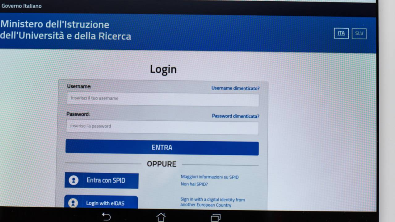 Login usando lo Spid