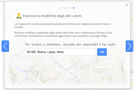 Modifiche in corso su Google Map Maker