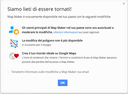 Cosa si può fare con Google Map Maker