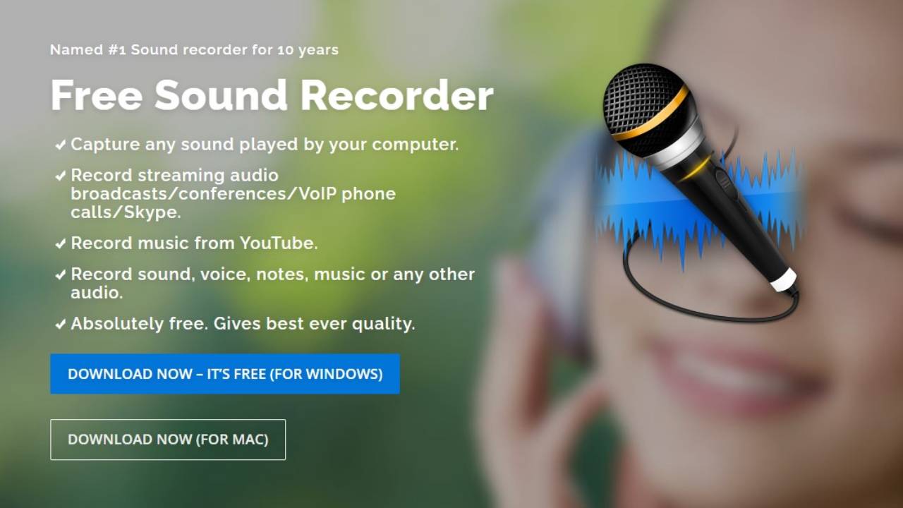 Free sound recorded app