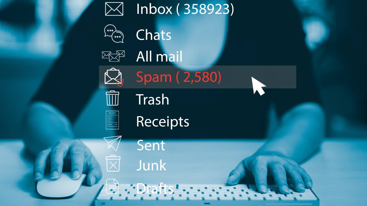 Spam nella casella di posta elettronica
