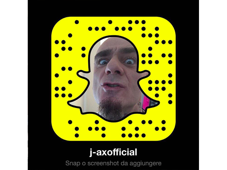 Codice Snapchat di J-Ax