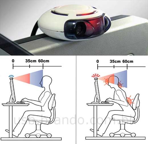 Visomate come controllare la tua postura davanti al computer