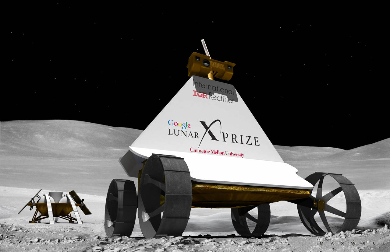 Uno dei rover progettati per il Lunar X Prize
