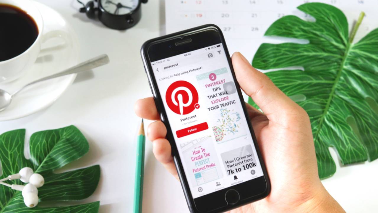 Pinterest su smartphone