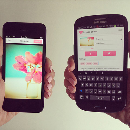 We heart it in versione smartphone