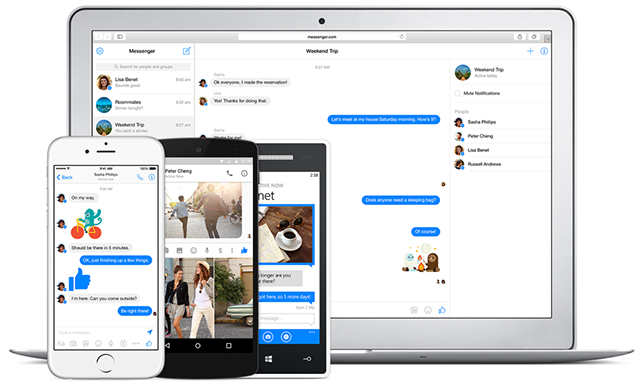 Facebook Messenger in tutte le salse,
  anche su PC