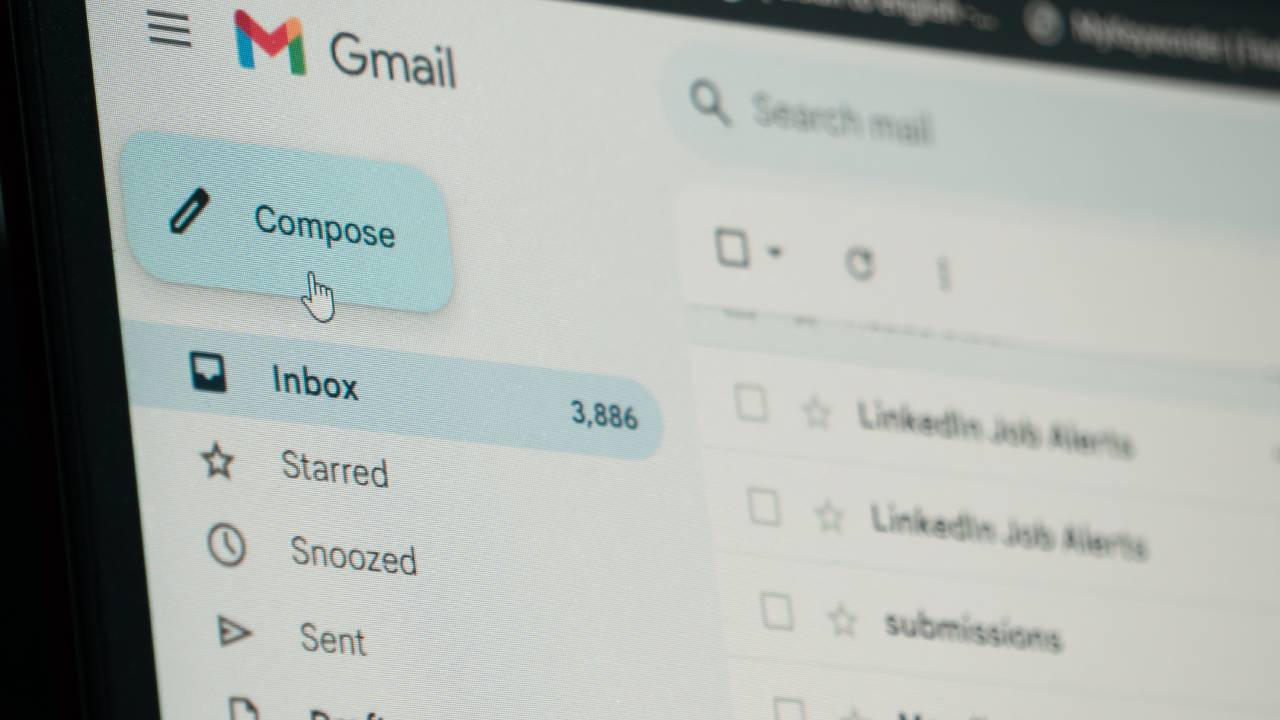 gmail inviare mail