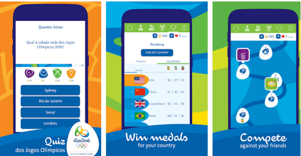 rio2016: quiz app