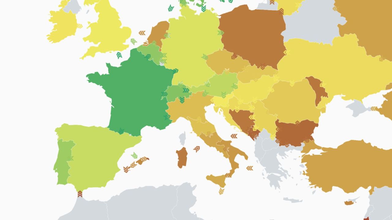 electricity map mix energetico