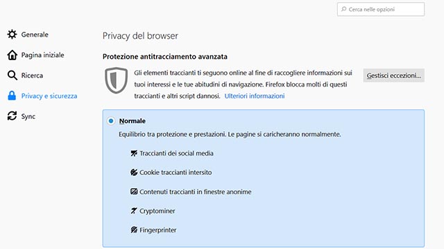 firefox notifiche