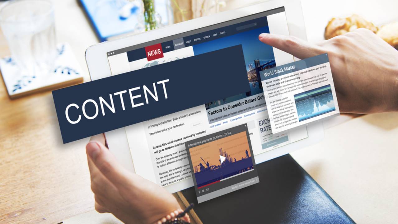 content marketing nel computer