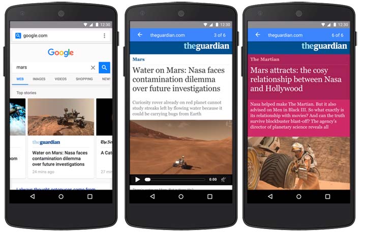 cosa è google accelerated pages
