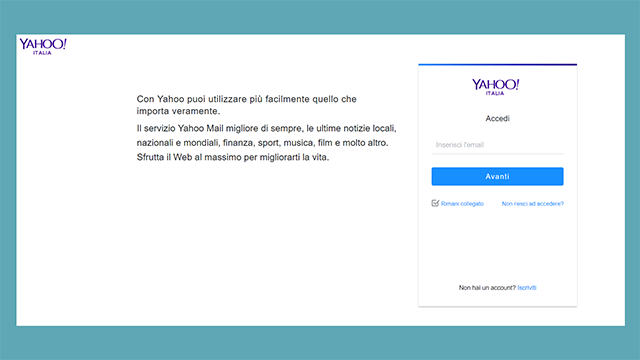 cancellare account yahoo mail