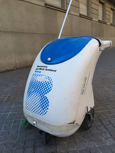 Raccolta rifiuti smart a Barcellona