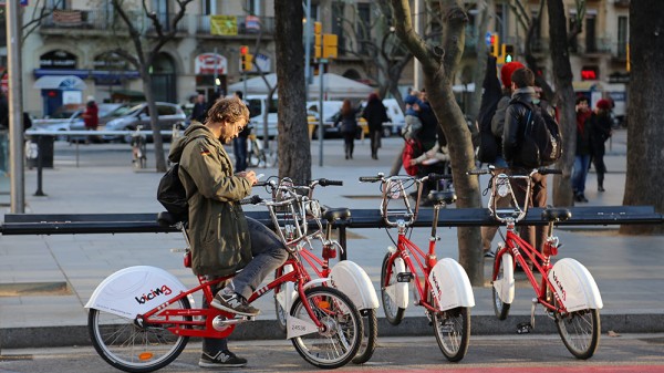 Bike sharing a Barcellona