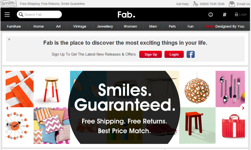 Homepage di fab.com