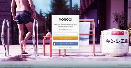 Homepage di Monoqi