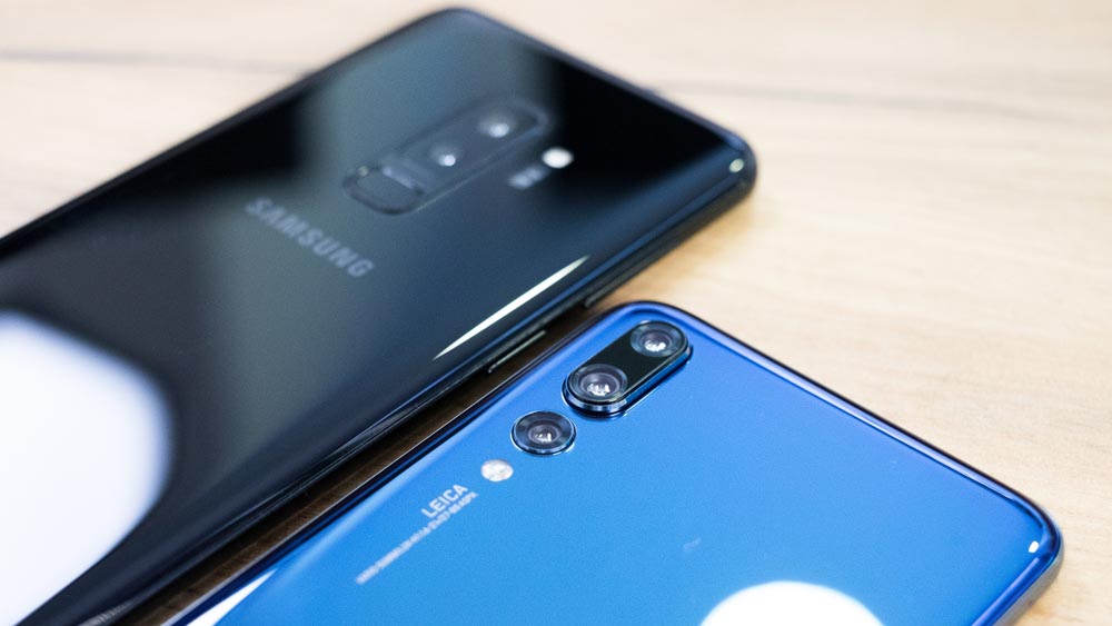 huawei p20 pro vs galaxy s9+