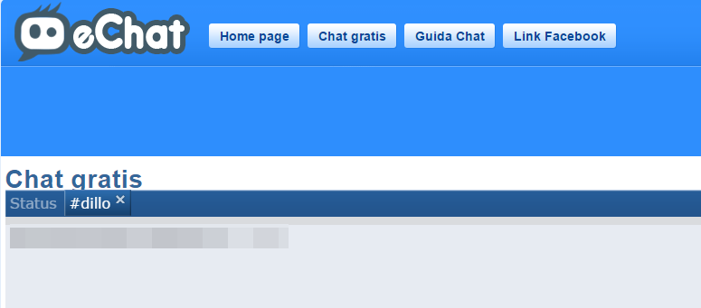 Chattare gratis e senza registrazione con eChat