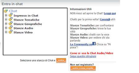 Chattare gratis e senza registrazione Libero Community