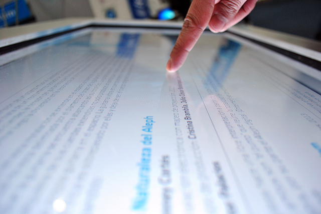 Schermo touchscreen