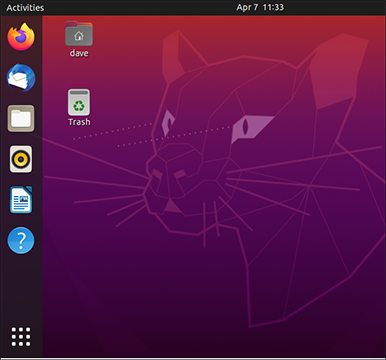 ubuntu focal fossa interfaccia