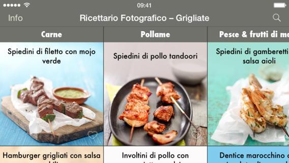 Ricettario fotografico - grigliate