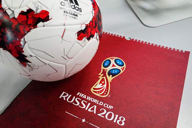 Logo e pallone ufficiale mondiali FIFA 2018