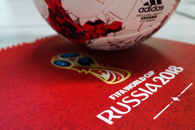 Logo e pallone ufficiale mondiali FIFA 2018