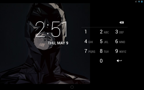 Lock screen Android