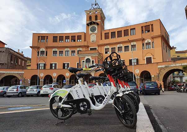 Helbiz a Piazza Sempione a Roma