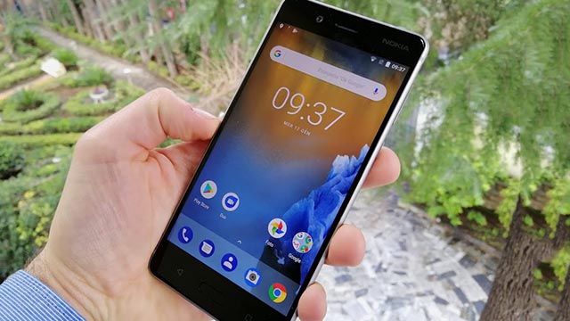 schermo nokia 8