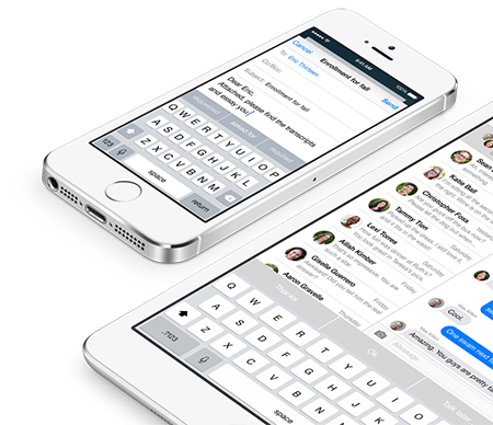 La nuova tastiera di iOS 8