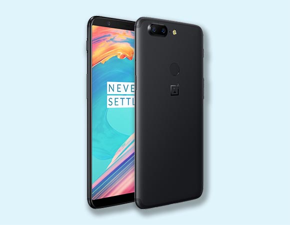 OnePlus 5T fronte e retro