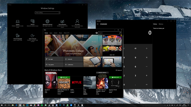 Tema dark con Windows 10 Anniversary Update