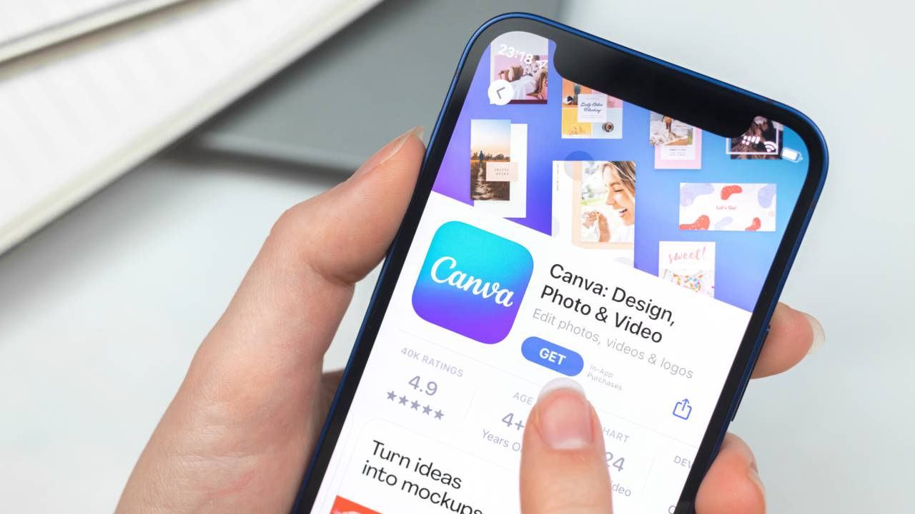 scaricare canva da app store apple