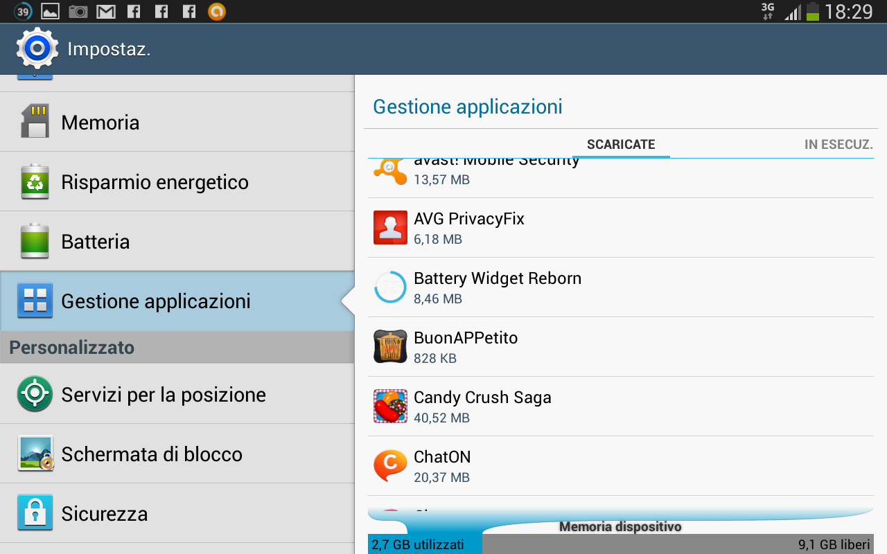 Disattivare i bloatware