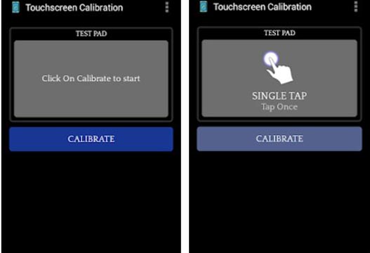 touchscreen calibration