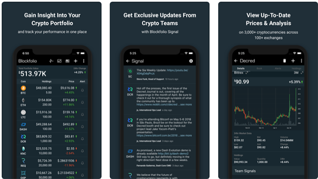 Blockfolio Bitcoin Altcoin App