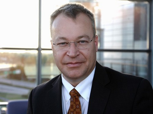 Stephen Elop pochi mesi dopo essere diventato CEO di Nokia