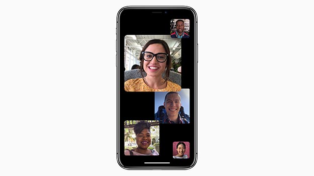 Videochiamate di gruppo con FaceTime